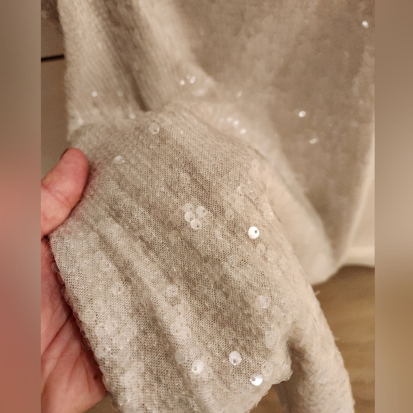 H&M Sequined Mini Dress, size small, nwot - Picture 6 of 9